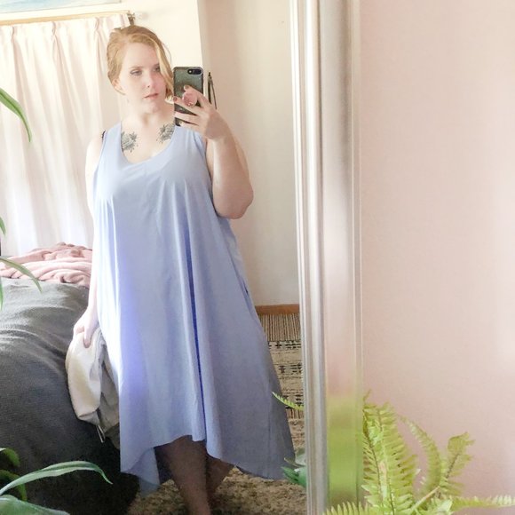 Athleta Dresses & Skirts - NWT Athleta Presidio Dress Plus Size 3X Violet Purple High Low